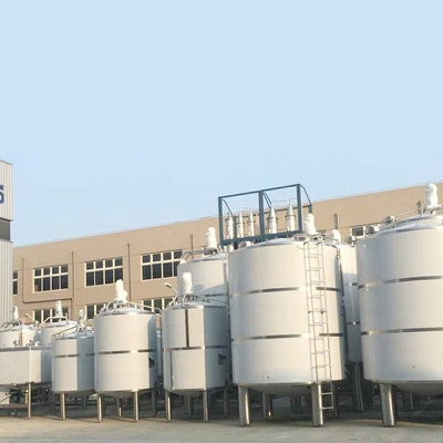 Industrial Automatic Stainless Steel Water Storage Tank Miller Type 10000 Litre