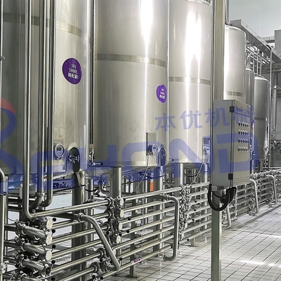 SUS304 / SUS316 Pasteurisierte Milchverarbeitungslinie Plastiktütenpaket