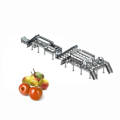 Anhebende Obstverarbeitungs-Ausrüstung Apples ordnende für die Klassifizierung