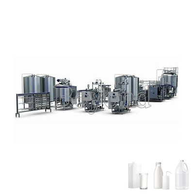 Skid Frame  SUS304 Dairy Industrial Yogurt Making Machine small scale